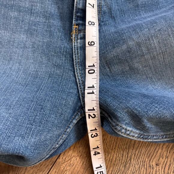 NWT Wrangler High Rise True Straight Crop Jeans Western Boho Women's 14 - Picture 9 of 10